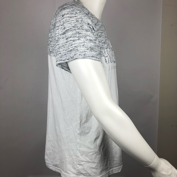 HOLLISTER Men's T-Shirt White Grey Short Sleeve XL - Picture 4 of 8